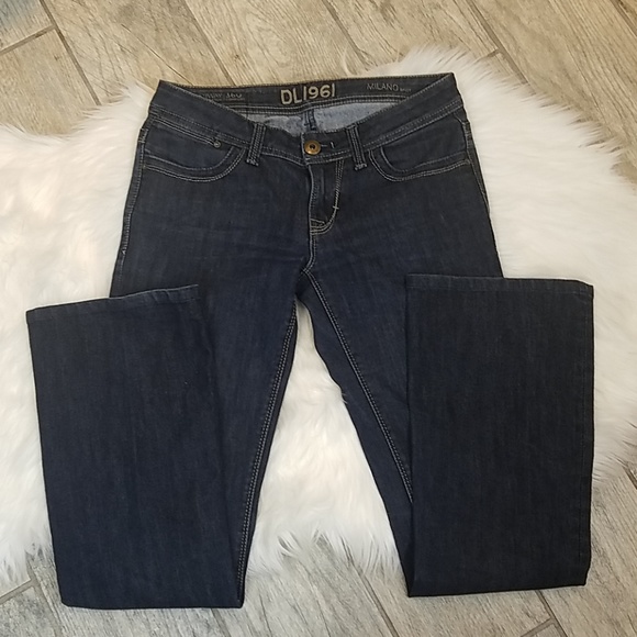 DL1961 Denim - DL1961 Milano Boot Jeans Dark Wash Jeans